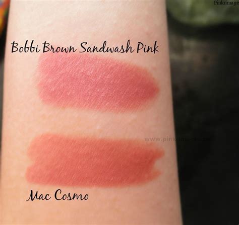 Bobbi Brown Sandwash Pink Lip Color Dupes & Swatch .